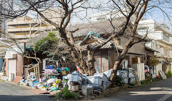 ゴミ屋敷・残置物そのままで丸投げOK!